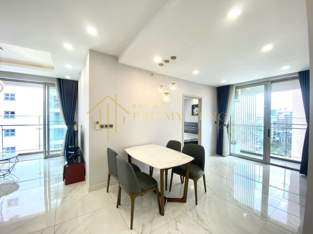 Diện tích căn hộ Midtown M6 The Symphony lên đến 97m², gồm 2 phòng ngủ và 2 nhà vệ sinh đầy đủ tiện nghi. Căn góc cực thoáng và hiếm