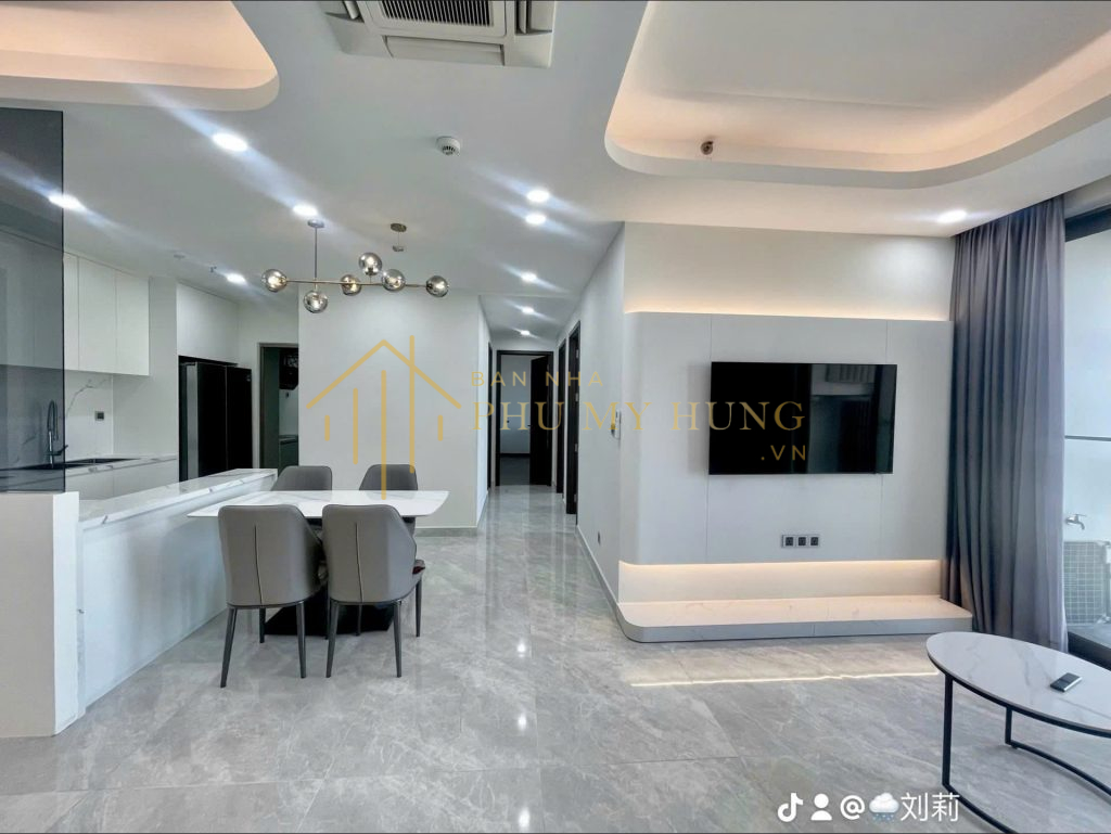 Diện tích : 108 m², thiết kế 3PN, 02WC – Căn góc view nội khu mát rượi tâm hồn buốt gía con tim– Full nội thất, chỉ việc xách vali vào ở.