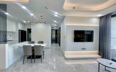 Diện tích : 108 m², thiết kế 3PN, 02WC – Căn góc view nội khu mát rượi tâm hồn buốt gía con tim– Full nội thất, chỉ việc xách vali vào ở.